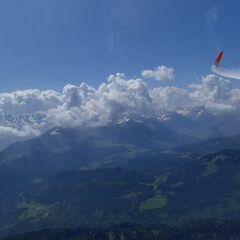 Verortung via Georeferenzierung der Kamera: Aufgenommen in der Nähe von Oberallgäu, Deutschland in 2200 Meter